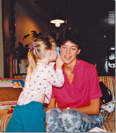 1986 - Elise & Mom