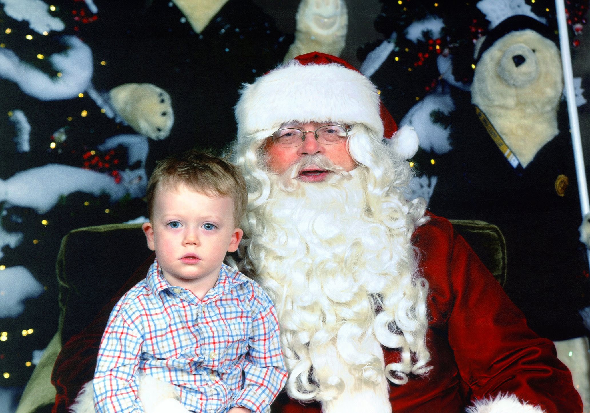 2015-12-12 - Breakfast with Santa @ OCC, Patrick & Santa